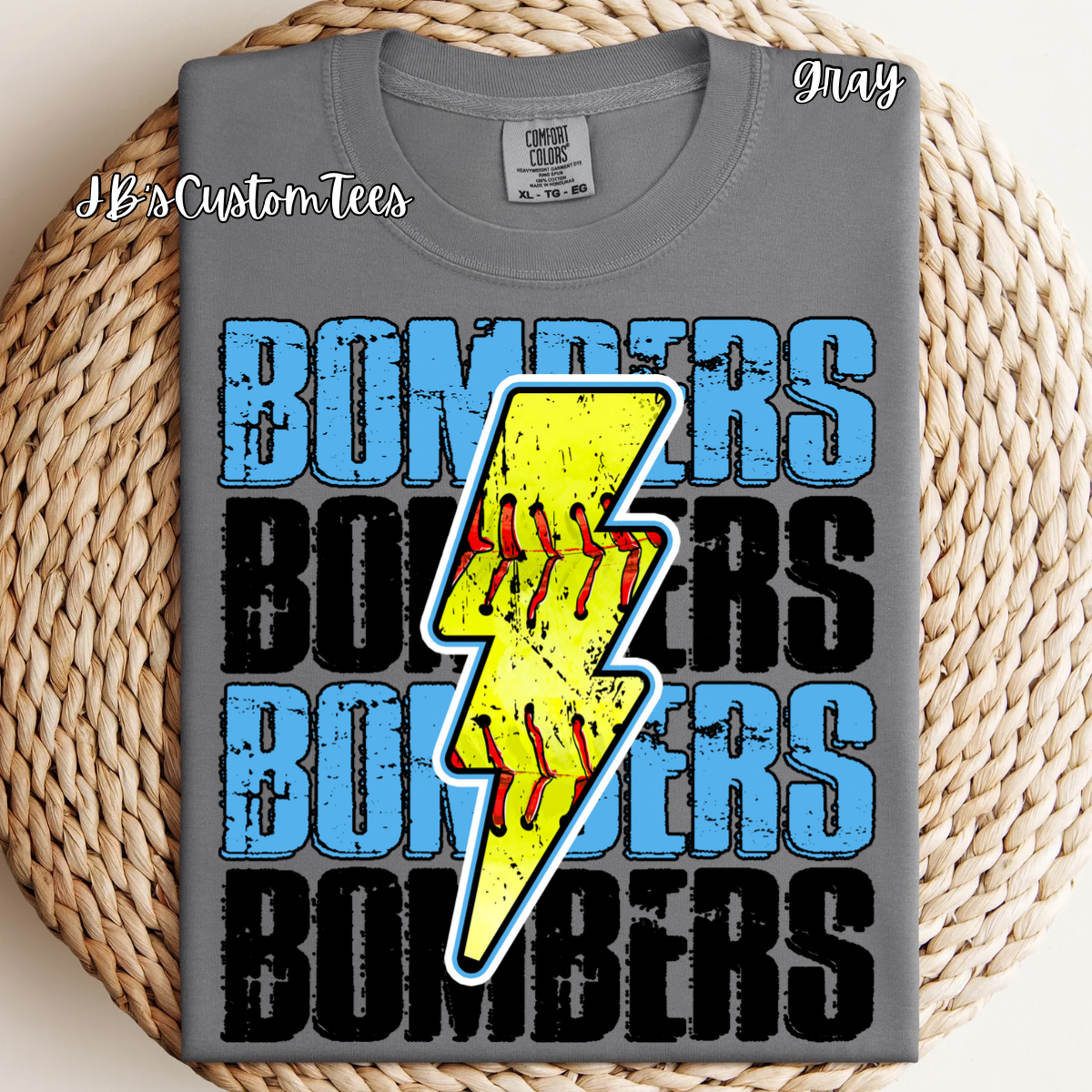 Lightening Bolt Bombers T-Shirt