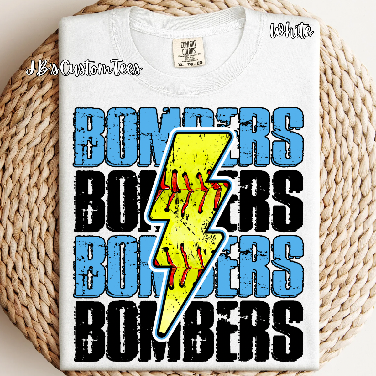 Lightening Bolt Bombers T-Shirt