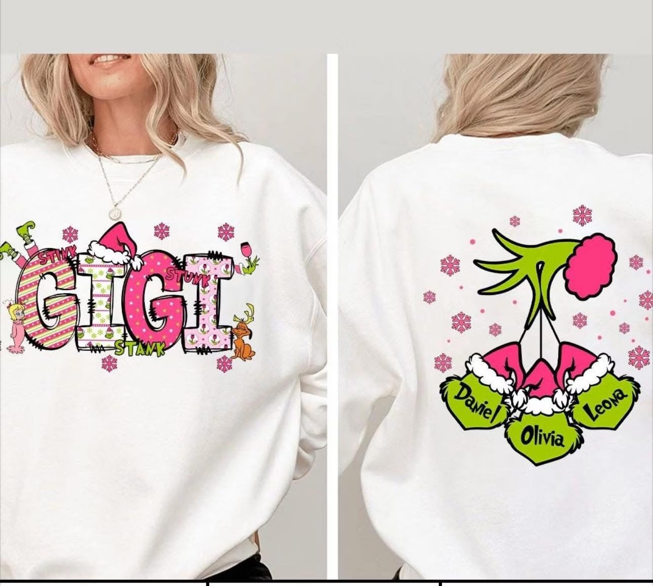 Custom Grinch Sweatshirt