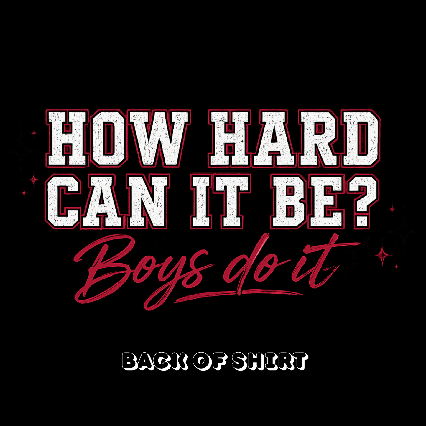 OR 3rd Grade Silver Girls Flag Football - “How hard can it be?” Back - Adult - 2026