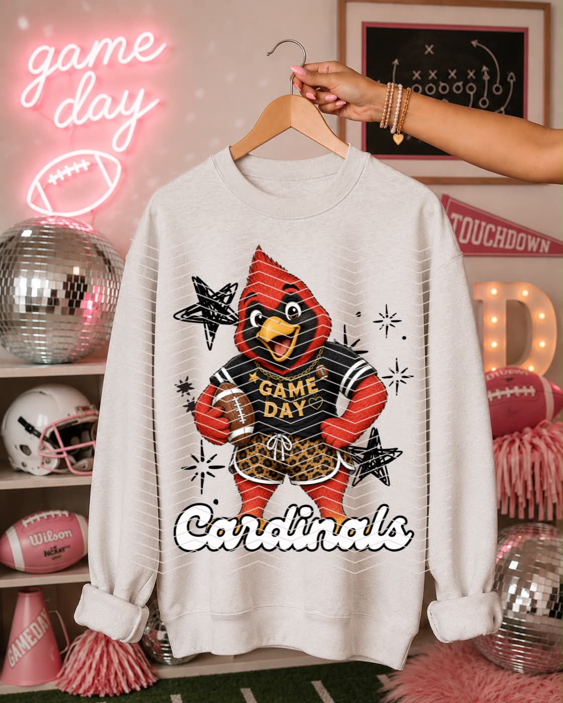 Chic Cardinal Mascot