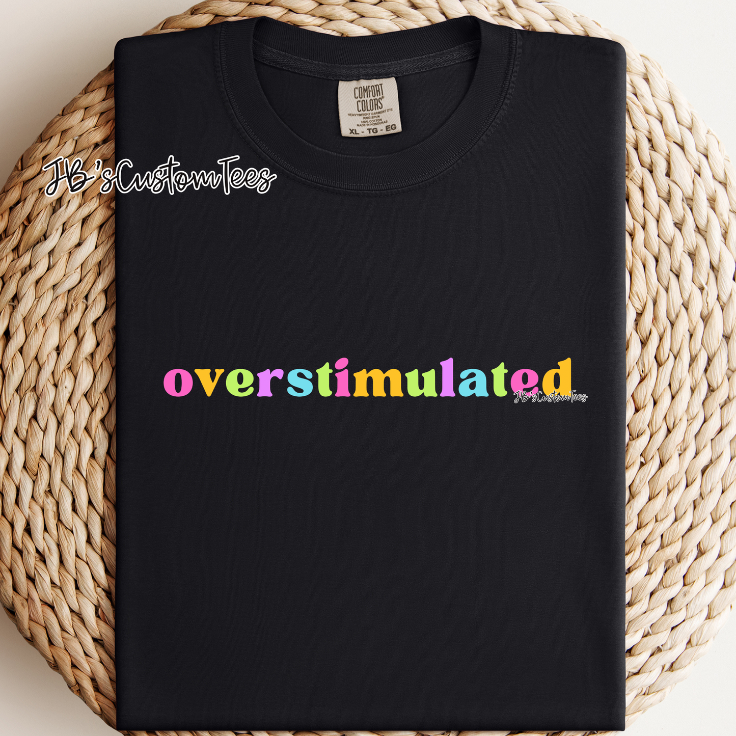 colorful overstimulated.