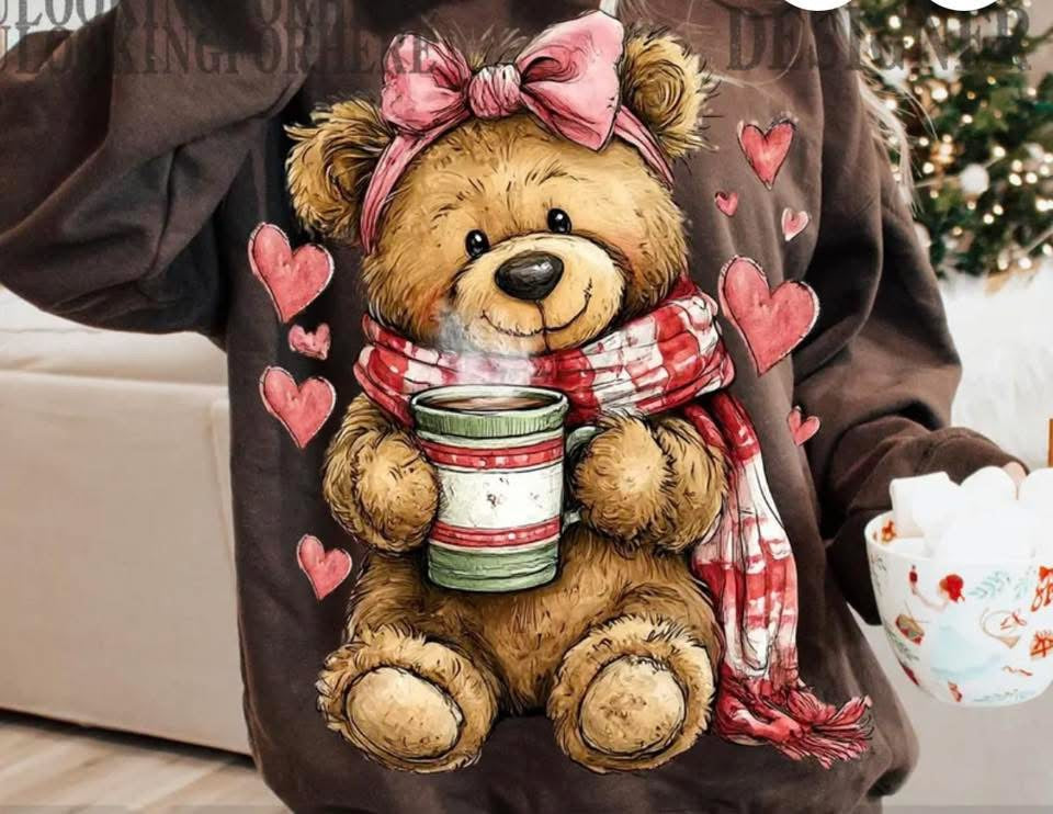 Cute & Cozy Coffee Bear