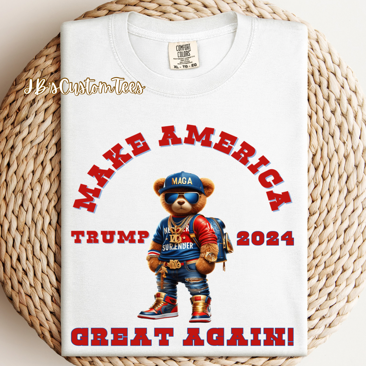 MAGA Preppy Teddy Bear