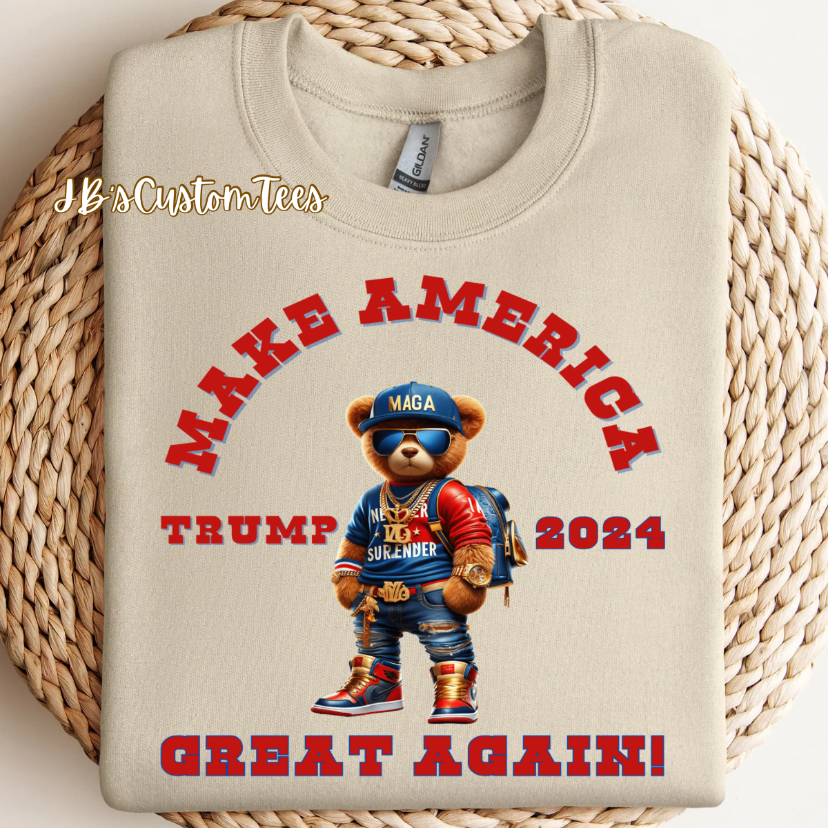 MAGA Preppy Teddy Bear