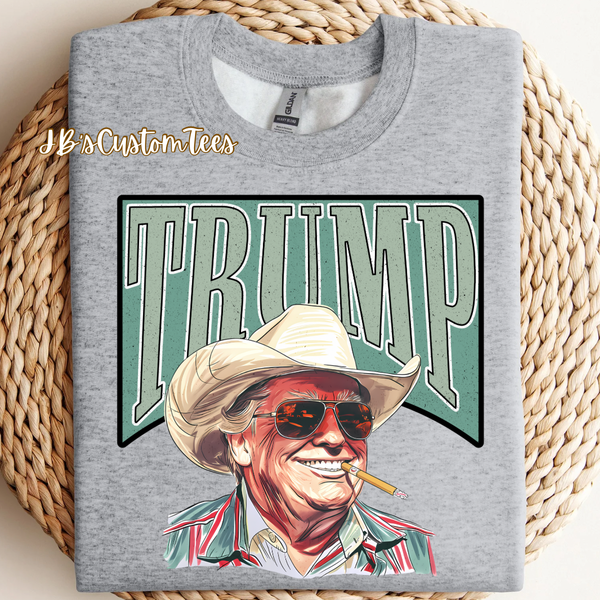 Cowboy Trump Sweatshirt