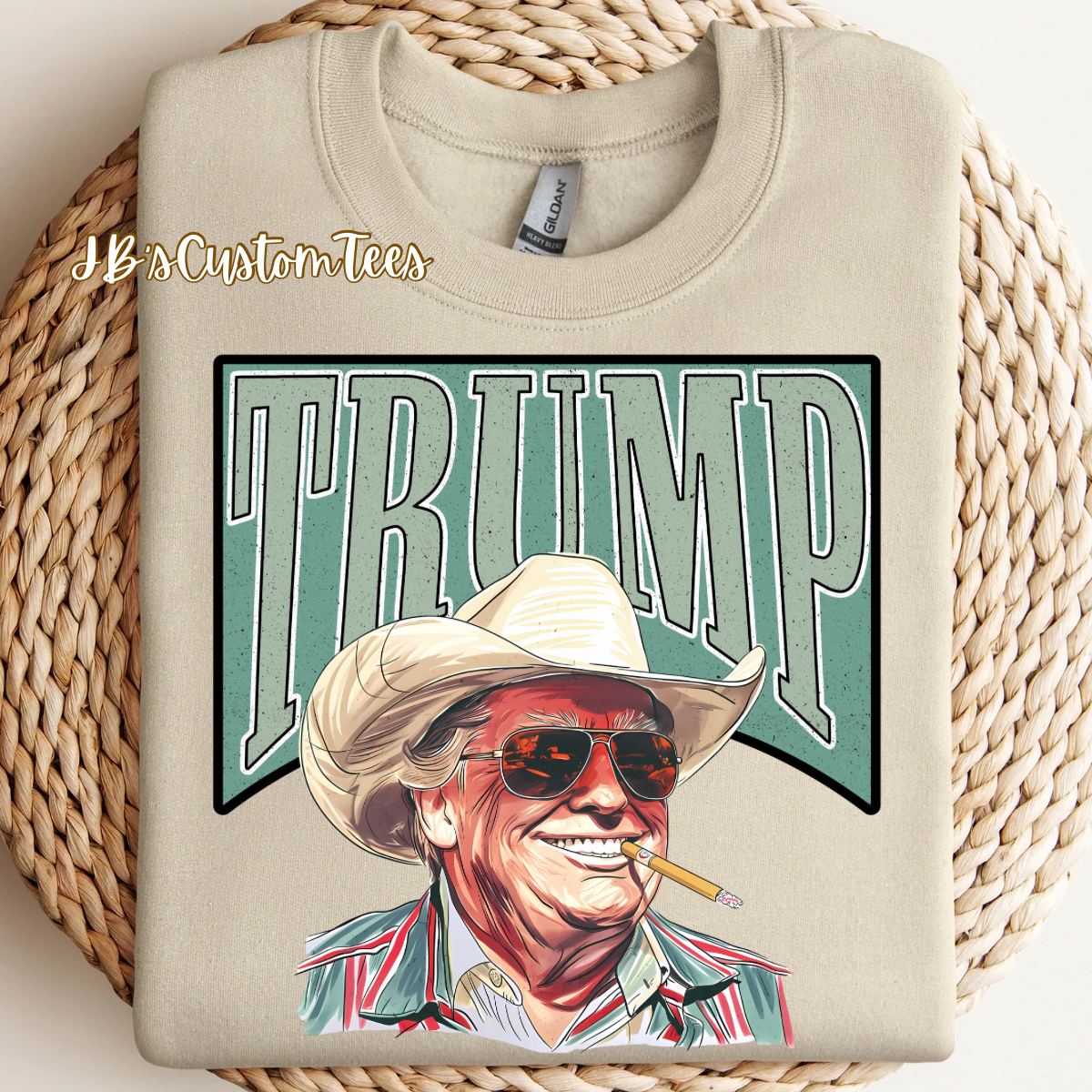 Cowboy Trump Sweatshirt