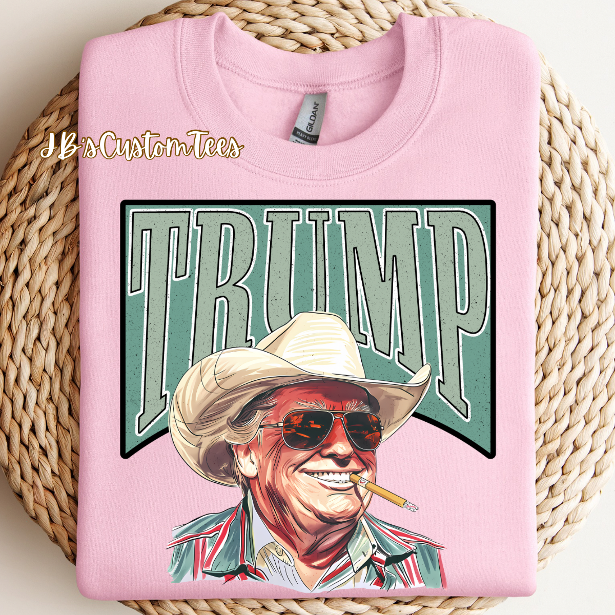 Cowboy Trump Sweatshirt