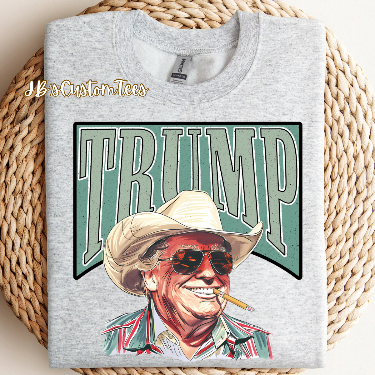 Cowboy Trump Sweatshirt