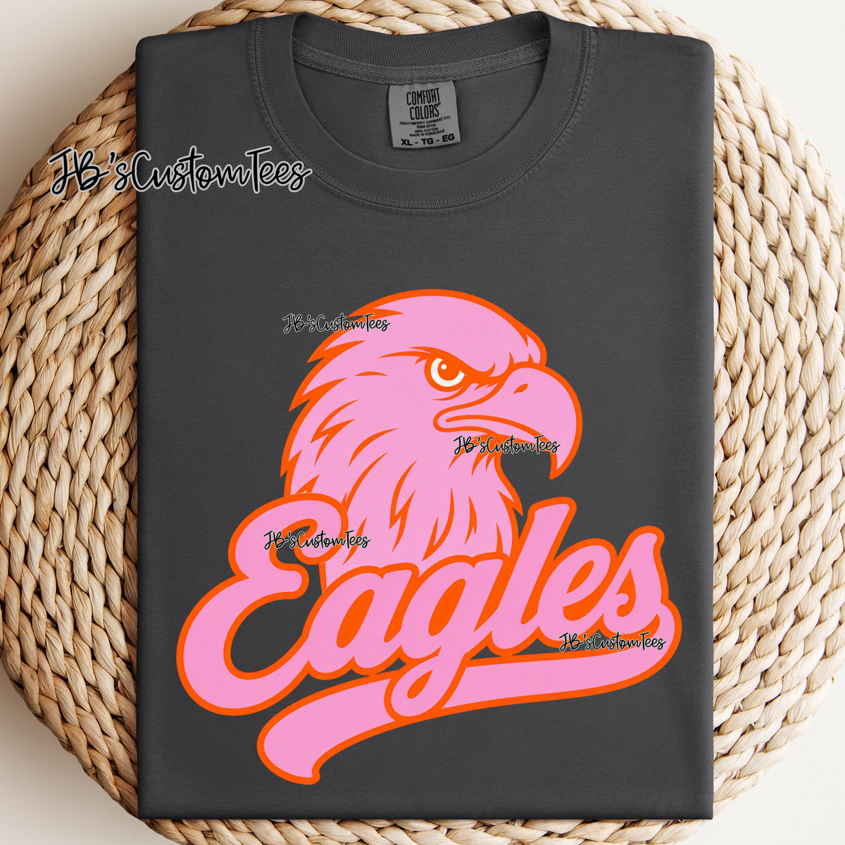 Orange & Pink Eagles