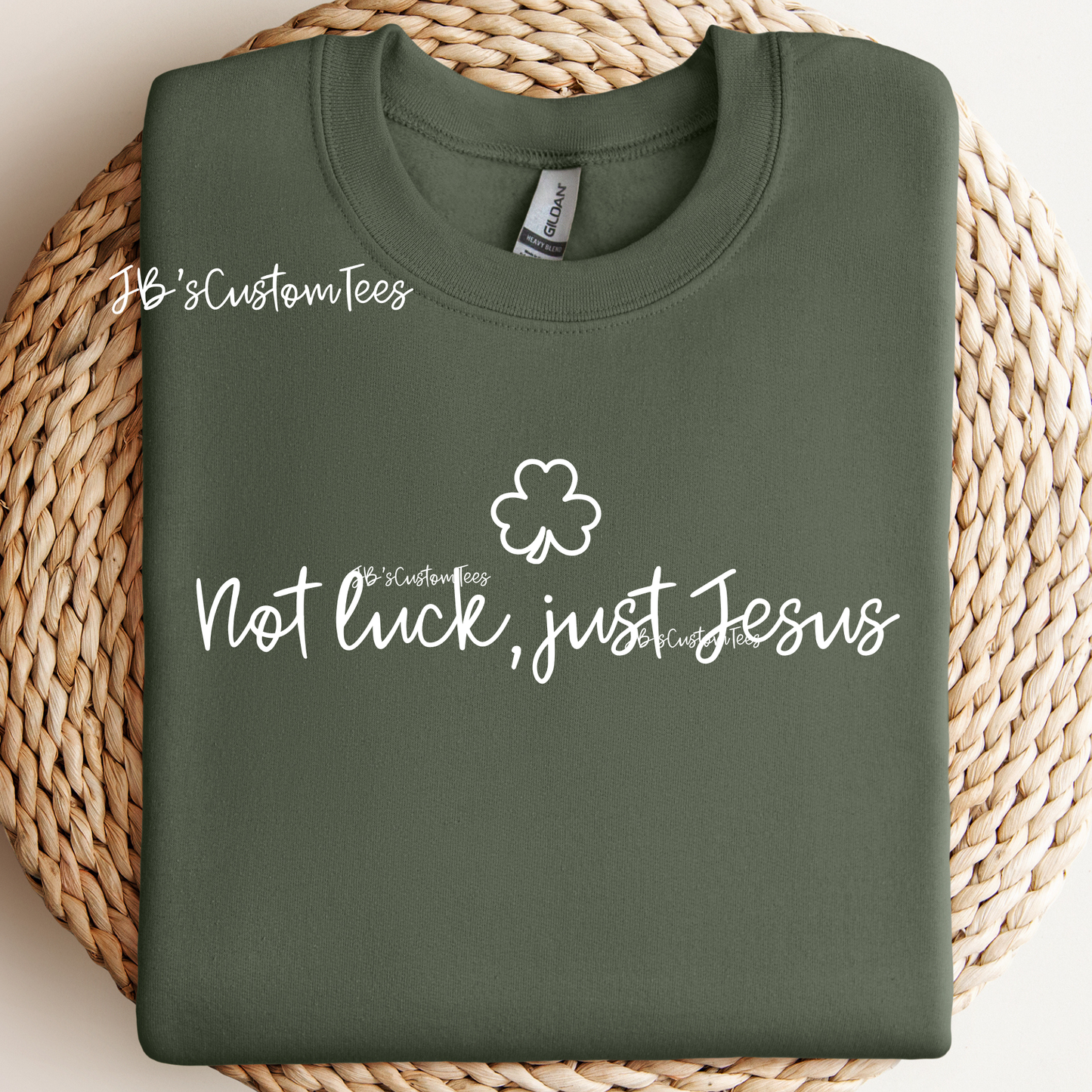 Not luck, just Jesus
