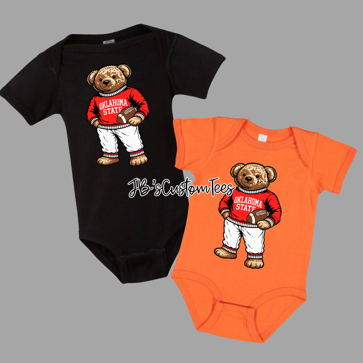 Oklahoma State Bear Onesie