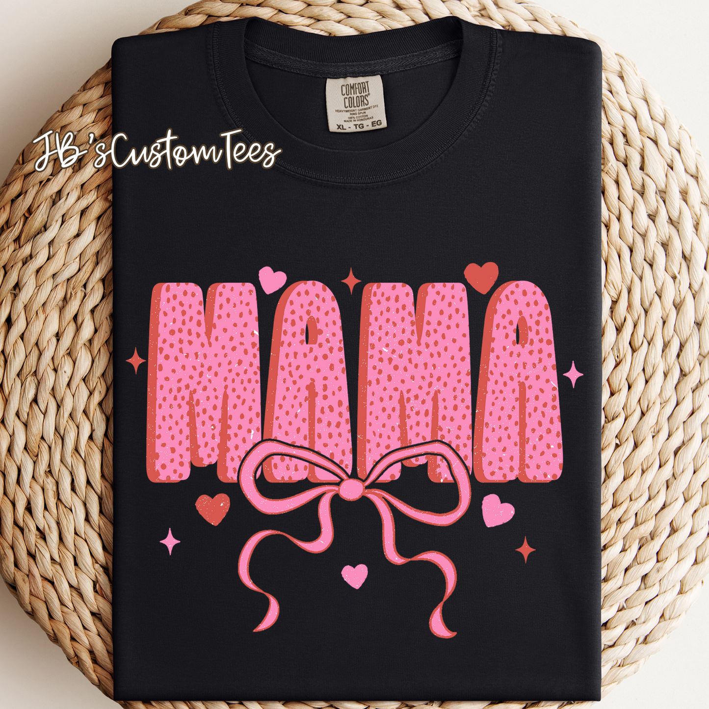 Mama Valentine’s Day Bow