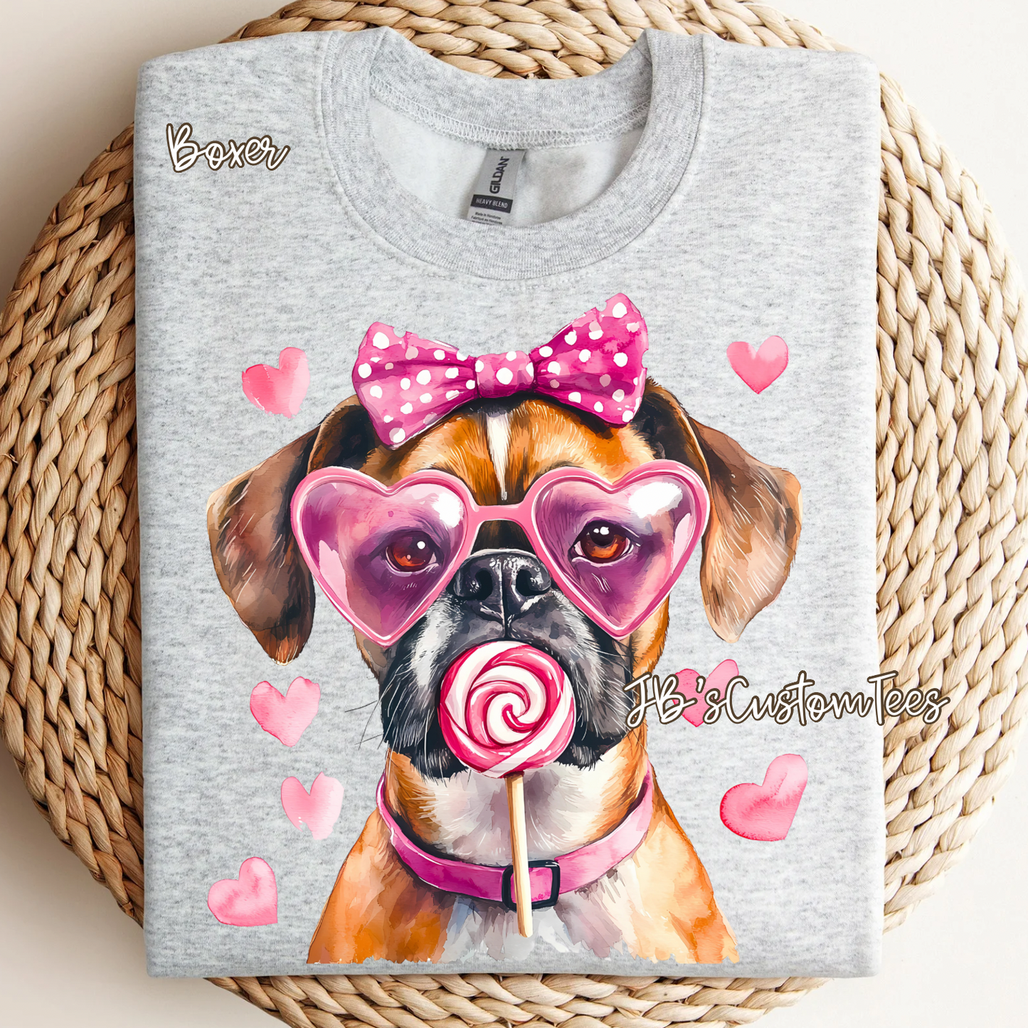 Dog Valentine Sweatshirt Part 2