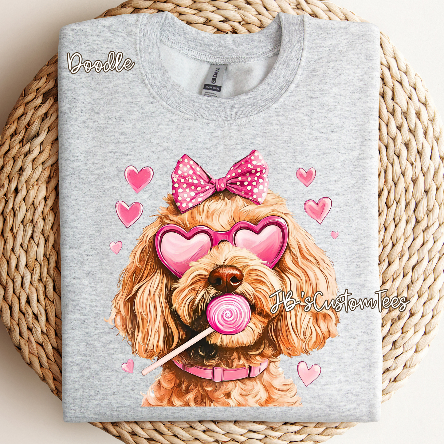 Dog Valentine Sweatshirt Part 3