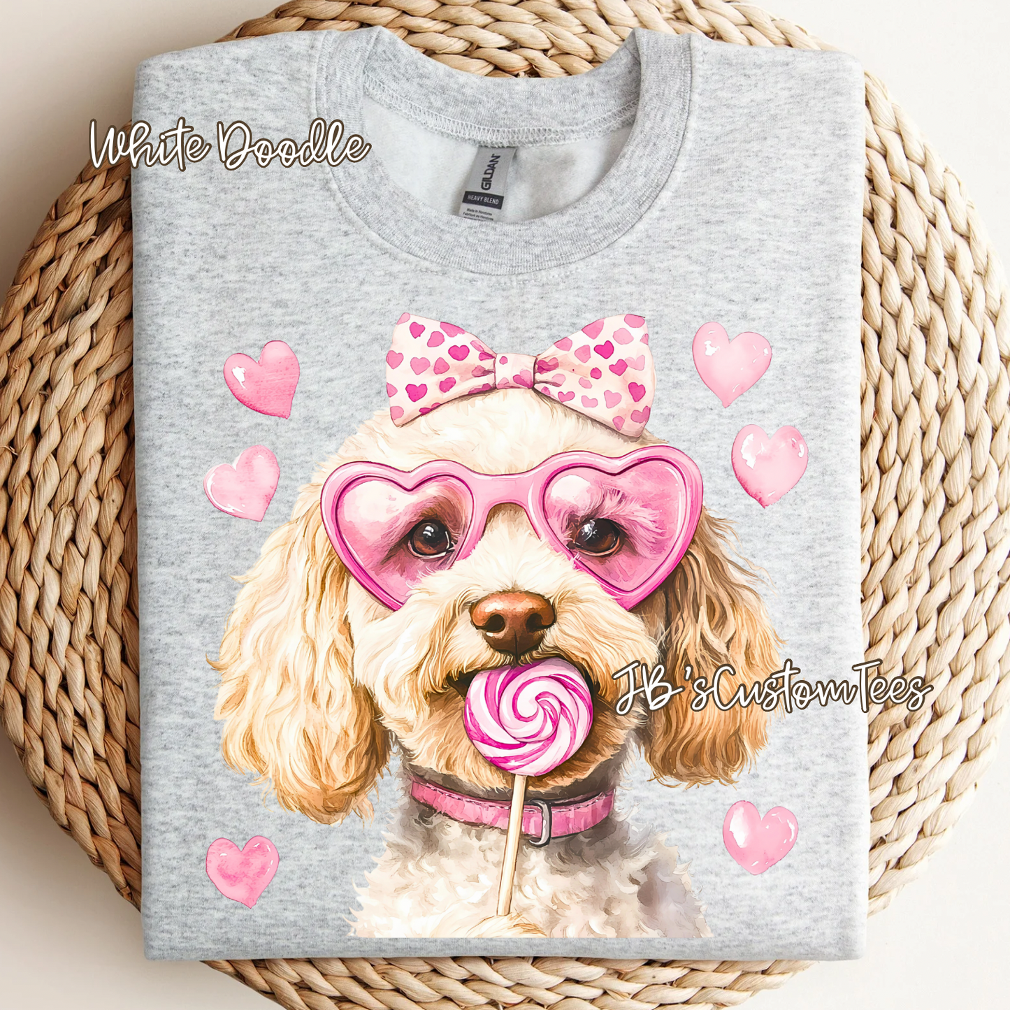 Dog Valentine Sweatshirt Part 3