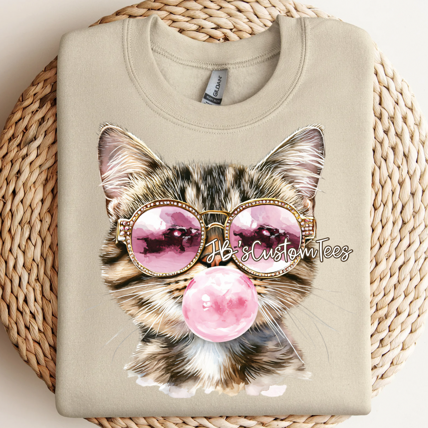 Cute Bubble Gum Kitty