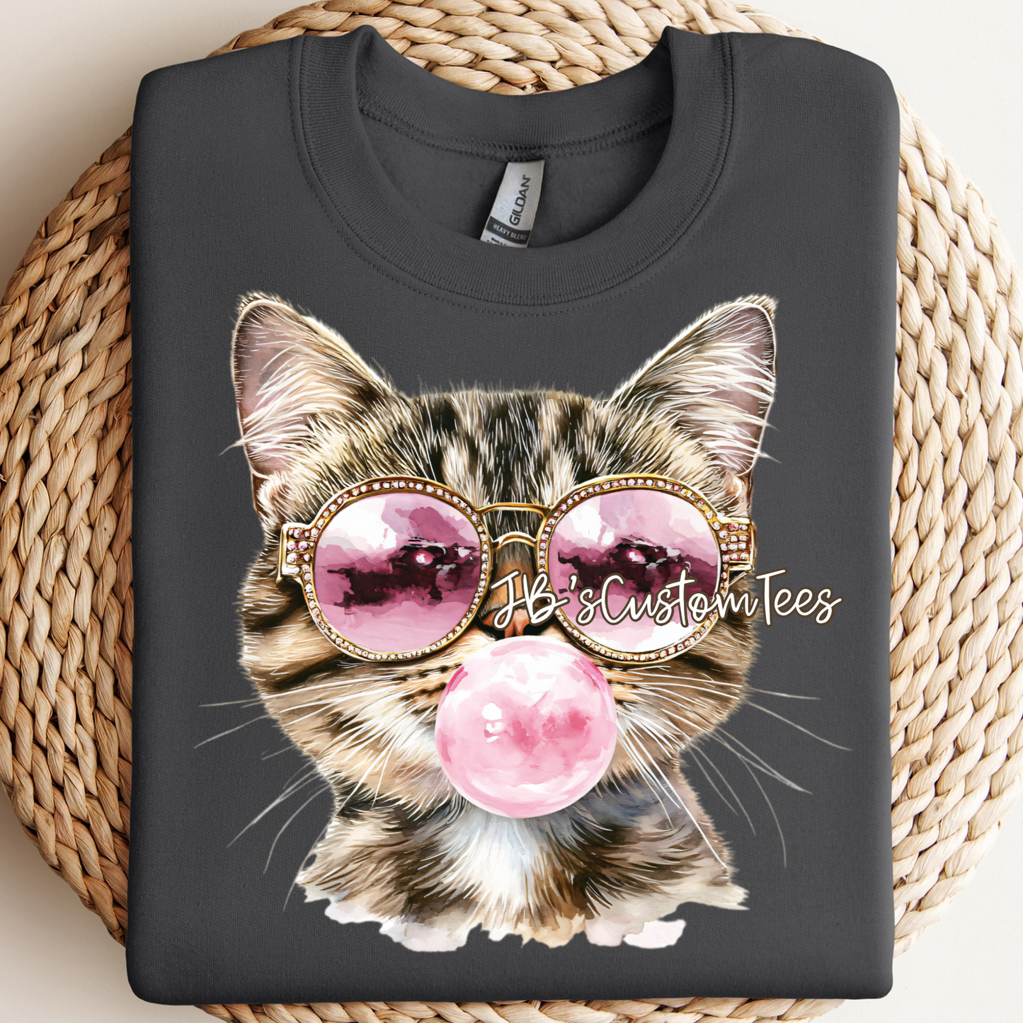 Cute Bubble Gum Kitty