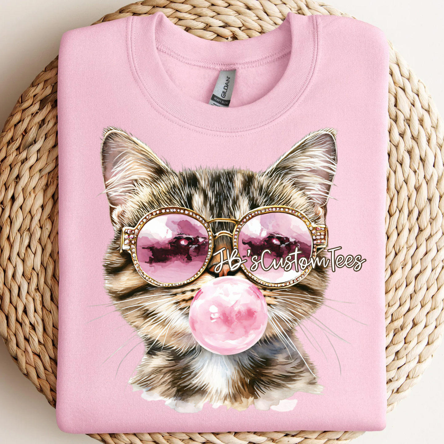 Cute Bubble Gum Kitty