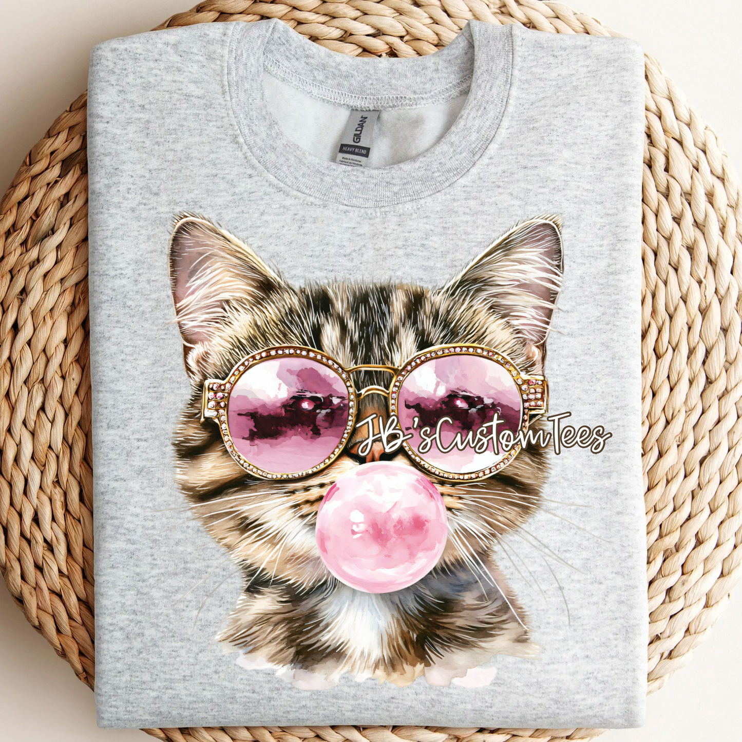 Cute Bubble Gum Kitty