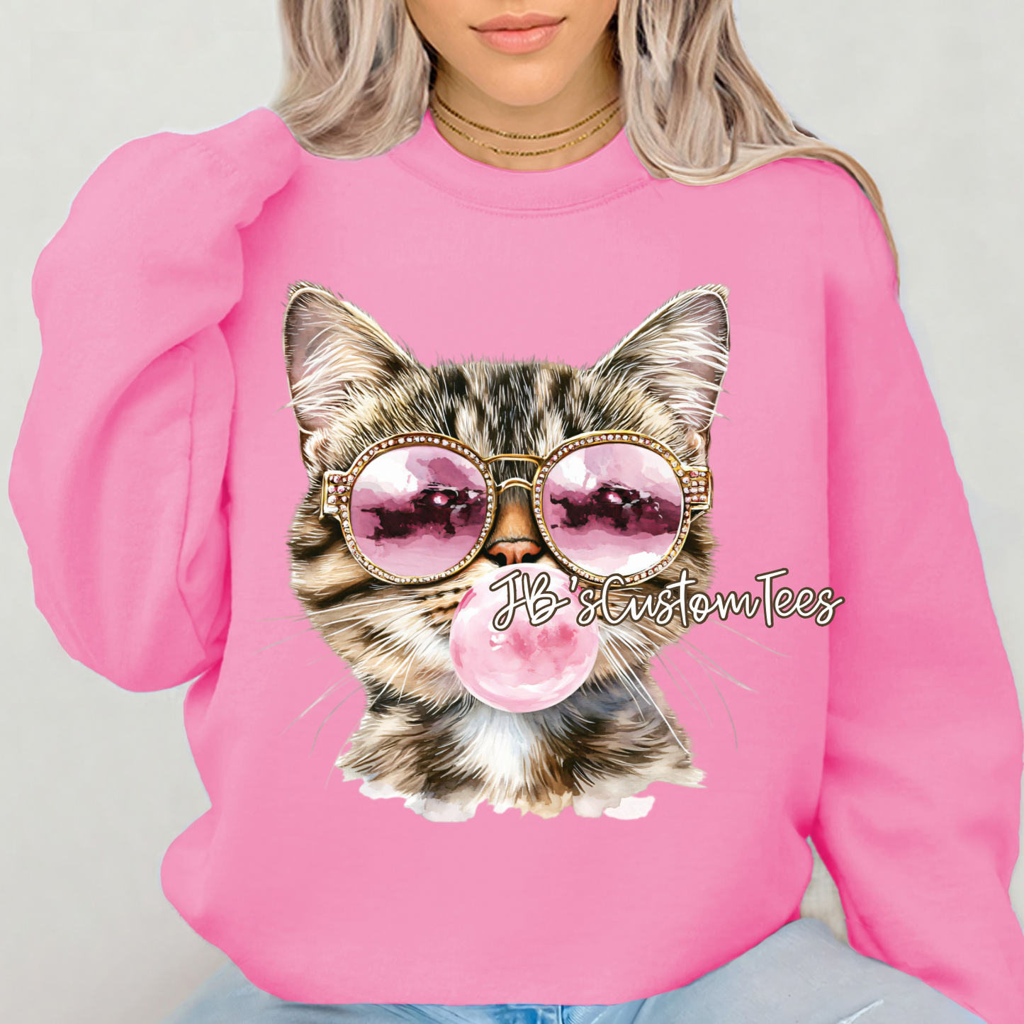 Cute Bubble Gum Kitty
