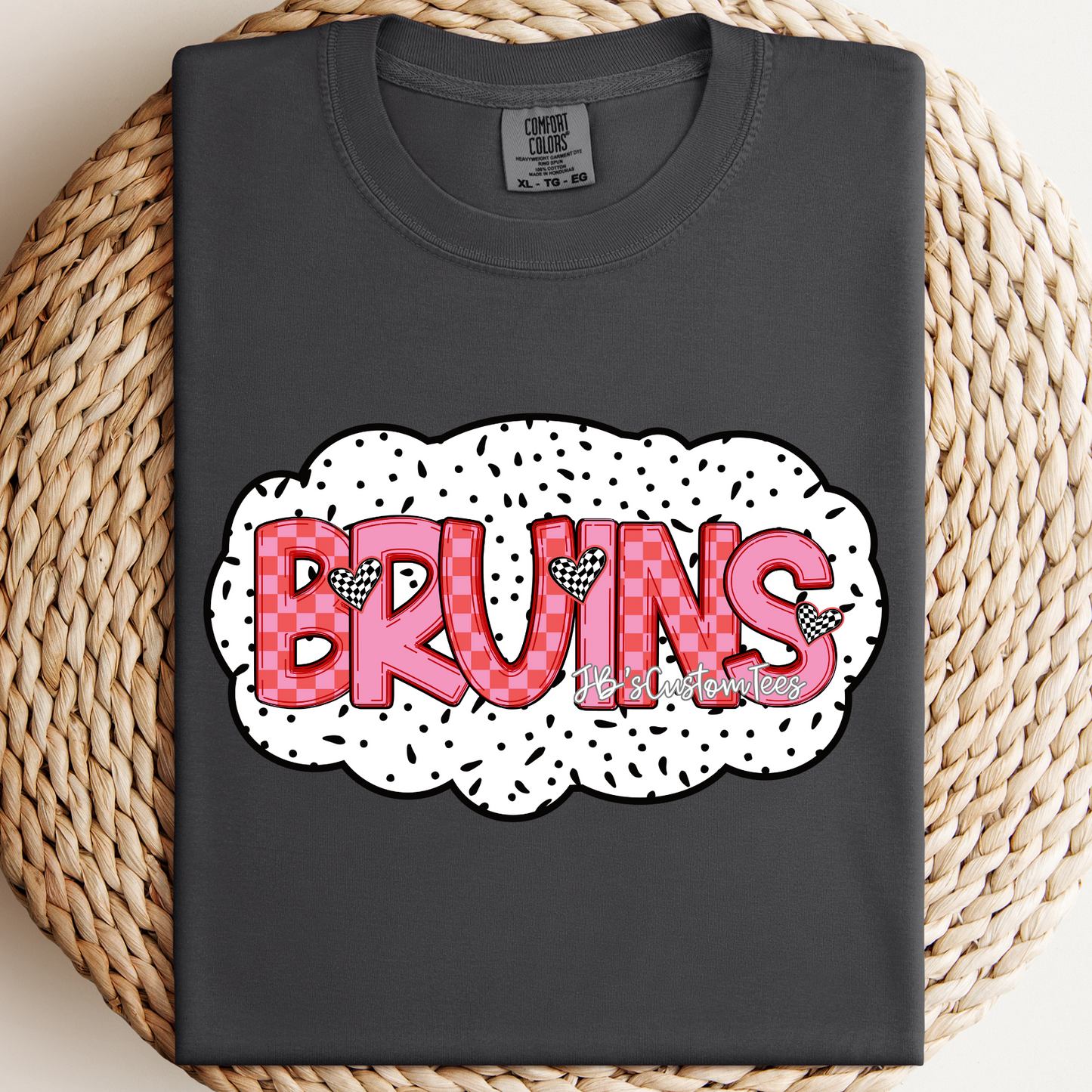 Bruins Checkered Valentine’s Day