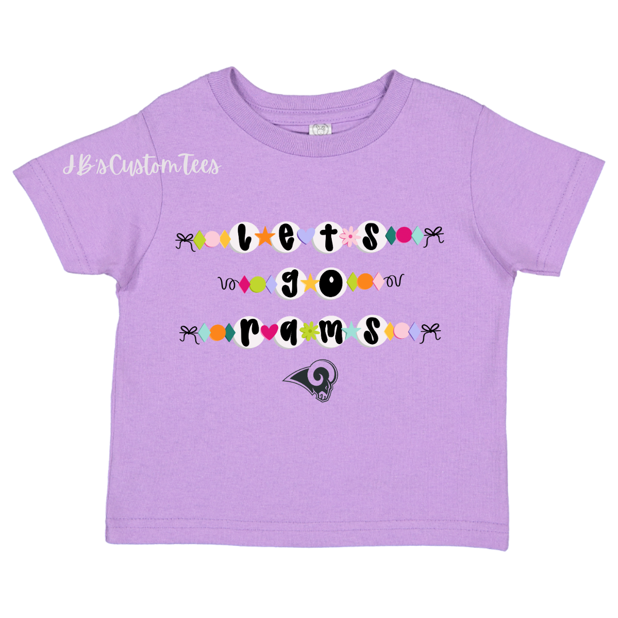 Rams Friendship Bracelet Toddler Tee