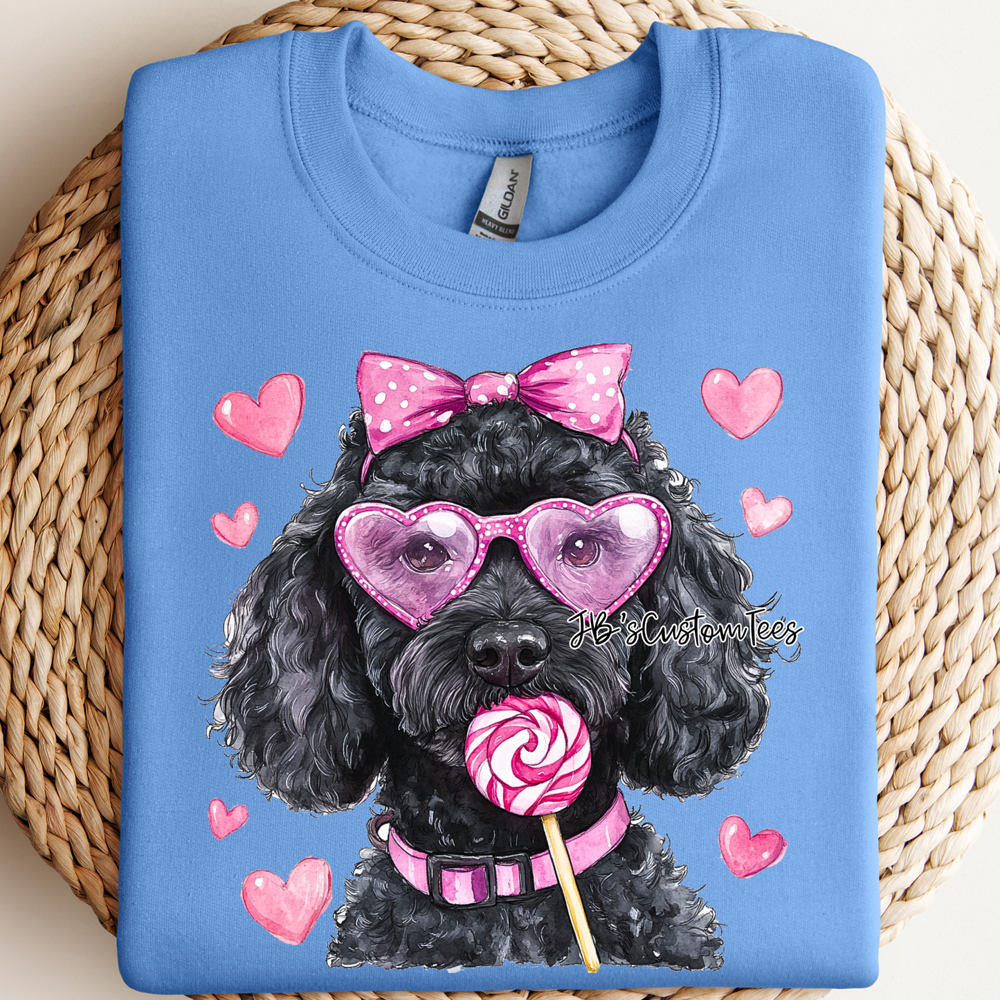 Valentine’s Day Doodle - Youth Carolina Sweatshirt