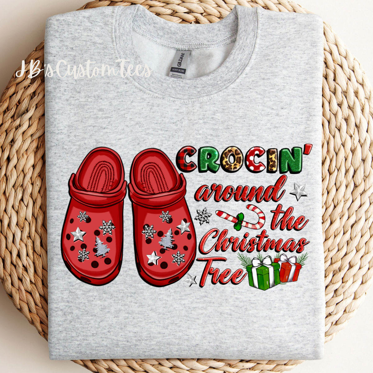 Crocin’ Around The Christmas Tree Sweatshirt