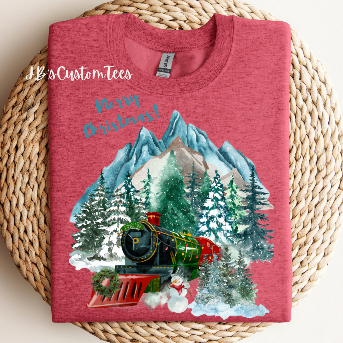 Christmas Train Sweatshirt