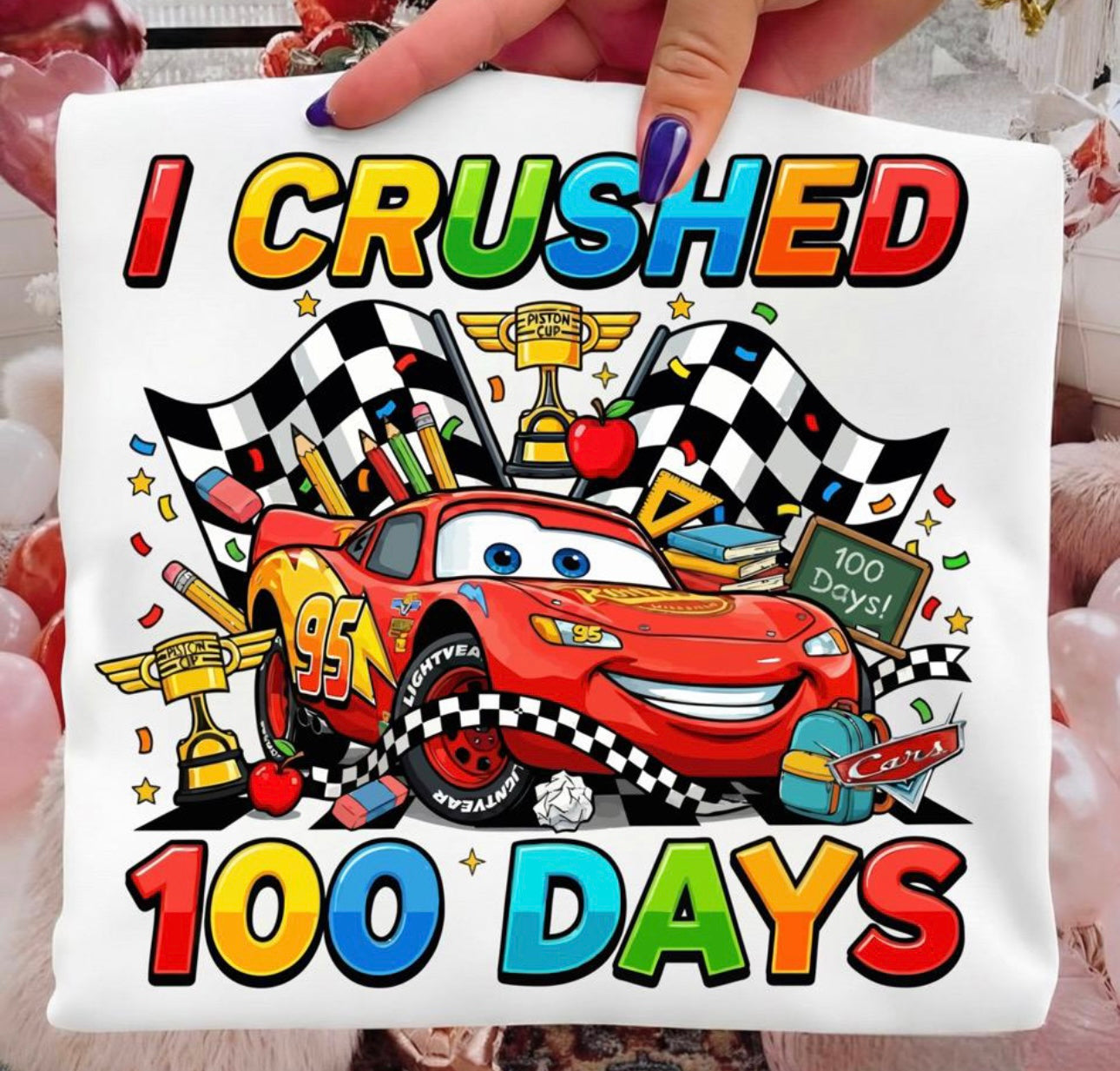 Youth/Toddler 100 Days of School - Boy Theme Tee Part 3