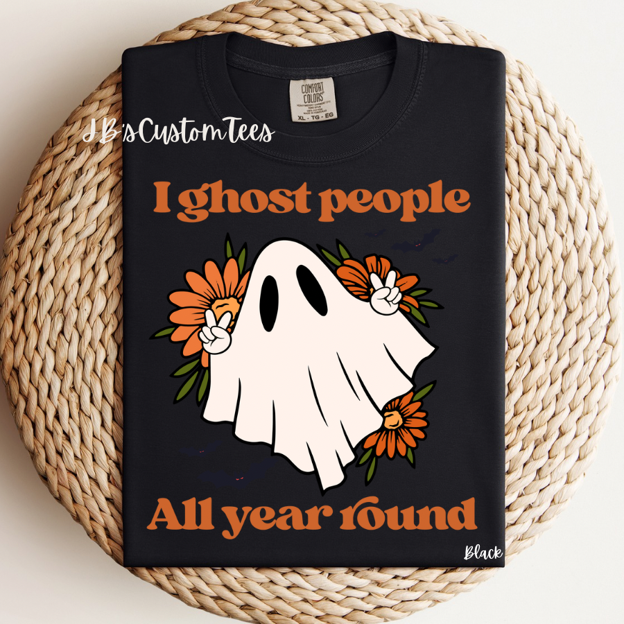 I Ghost People All Year Round CC Tee