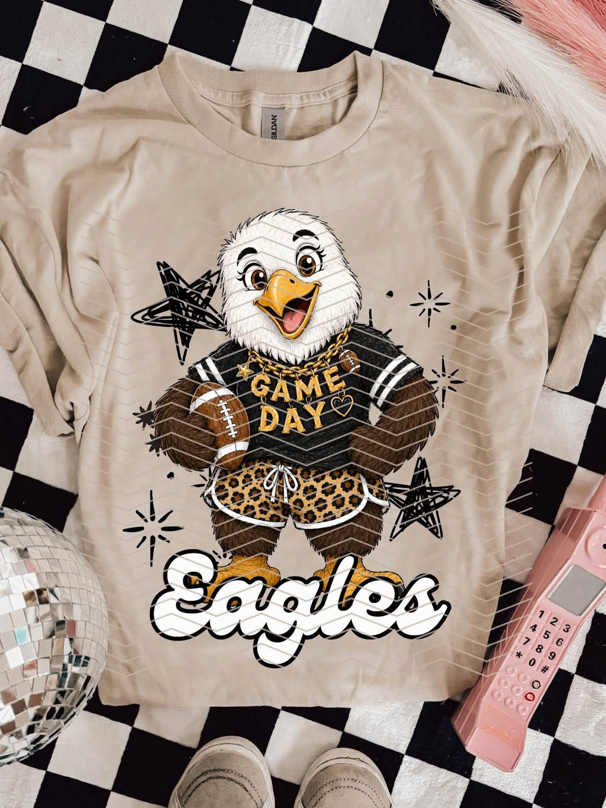 Chic Eagles Mascot