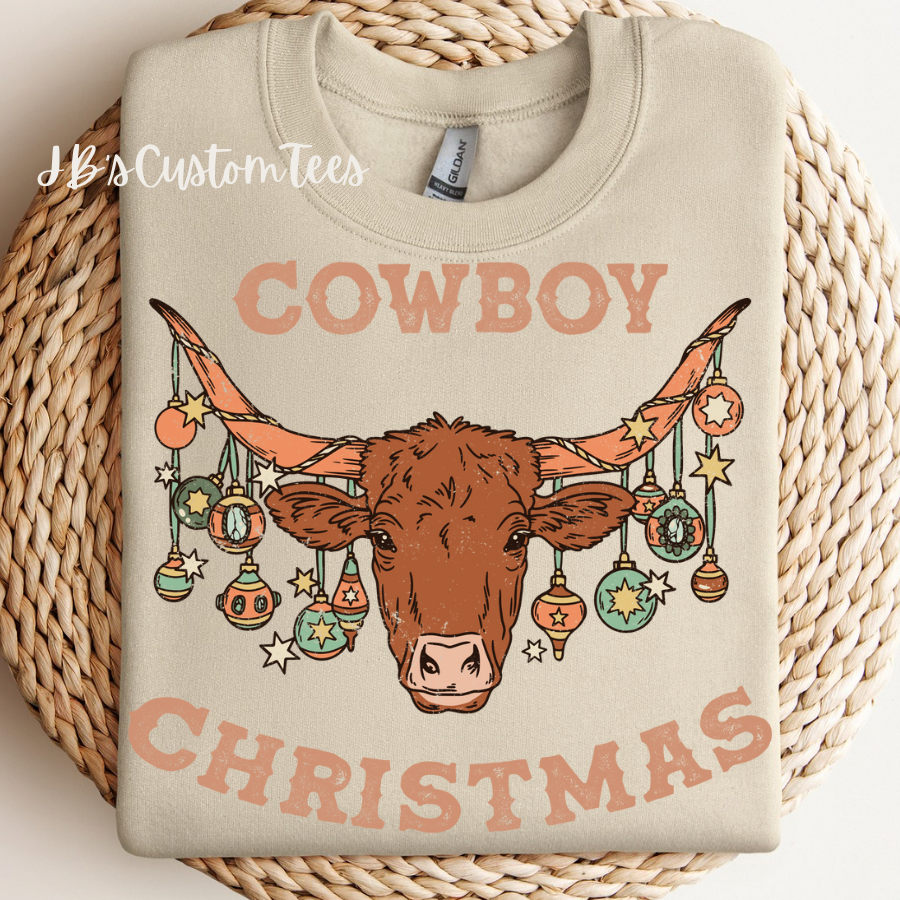 Cowboy Christmas Sweatshirt