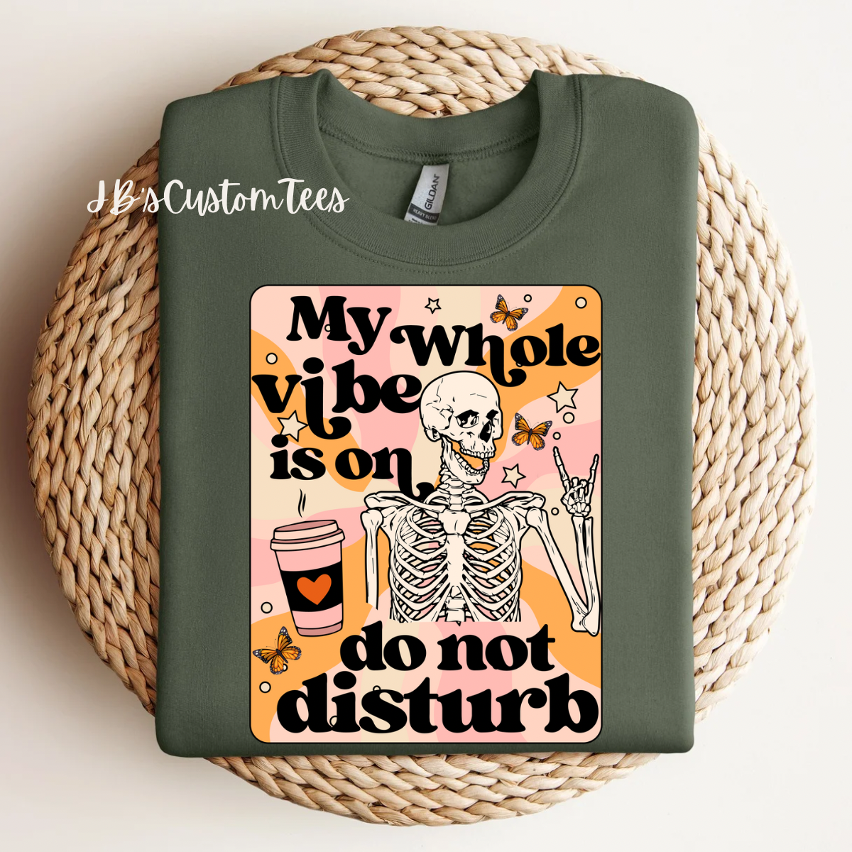 My Whole Vibe Is On Do Not Disturb Sweatshirt