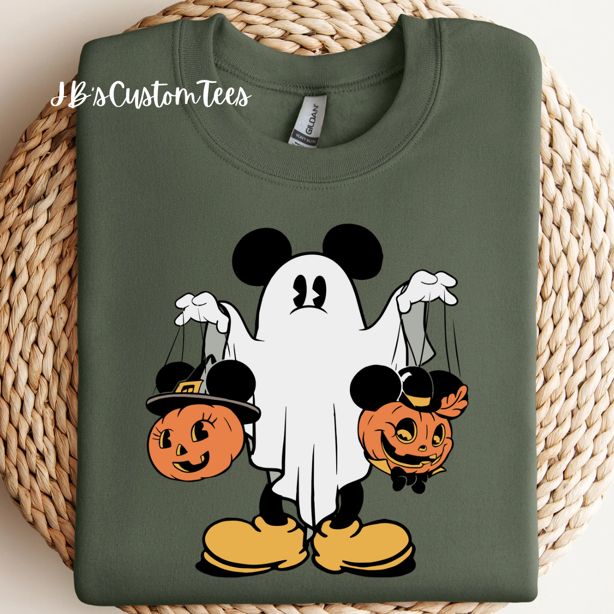 Halloween Minnie & Mickey Sweatshirt
