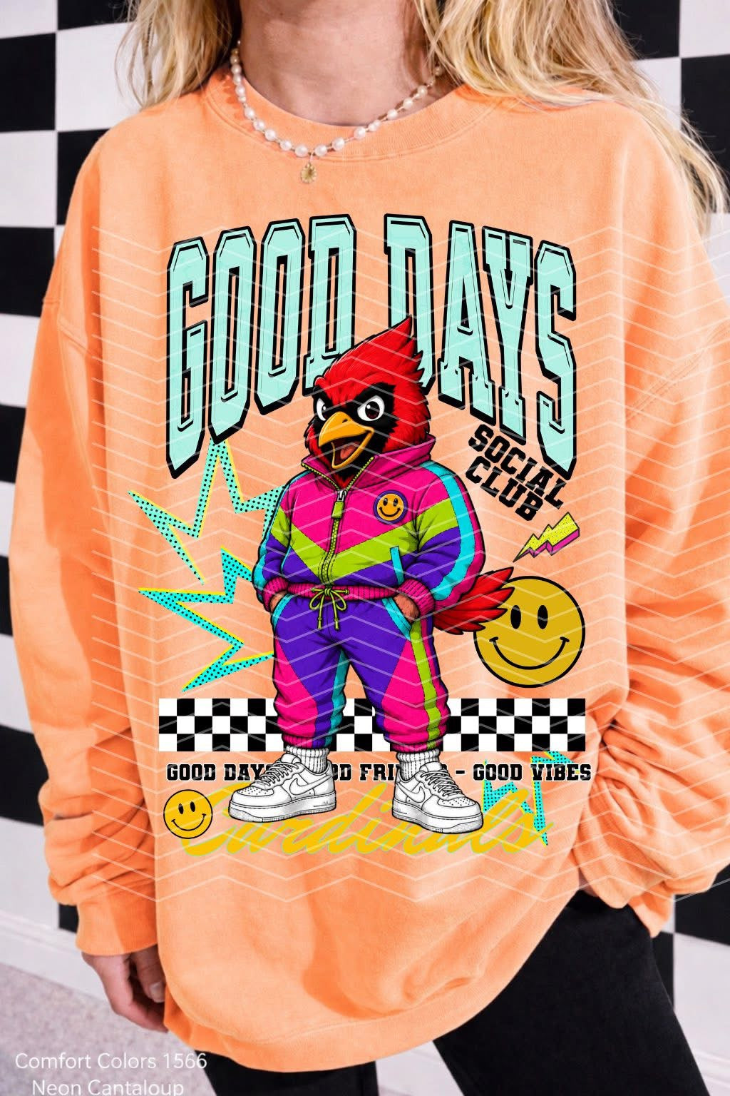 Retro Track Suit Mascot Tee