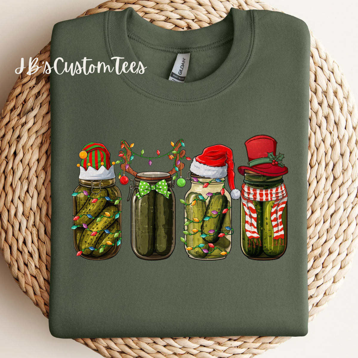 Christmas Pickles Sweatshirt