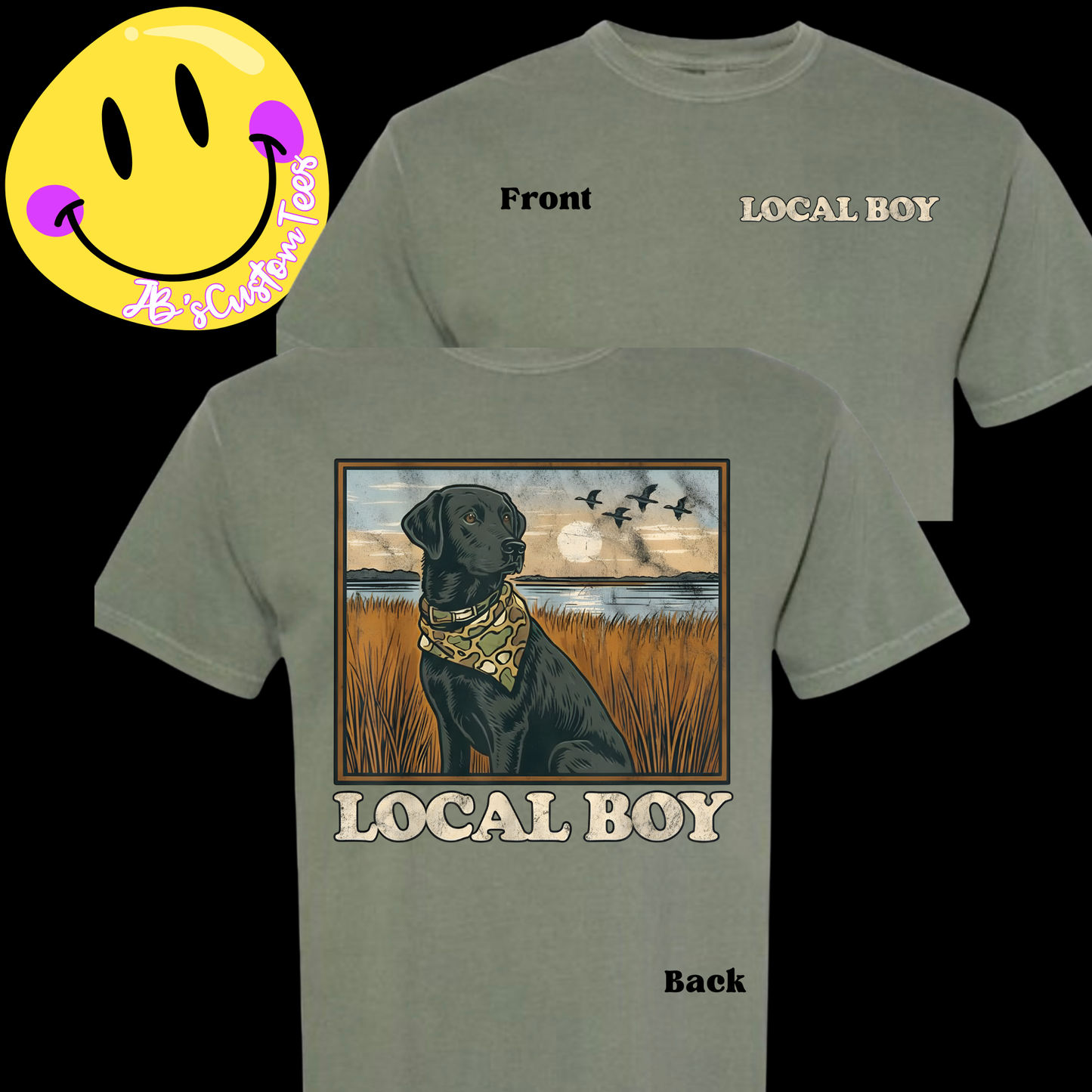 Local Boy Field of Ducks