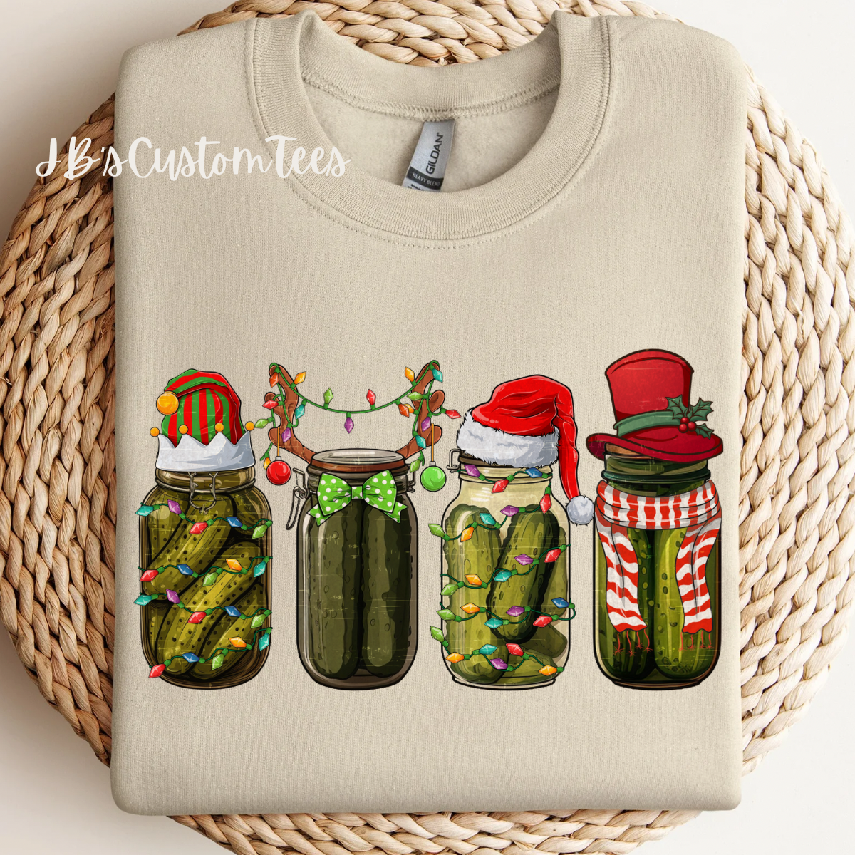 Christmas Pickles Sweatshirt