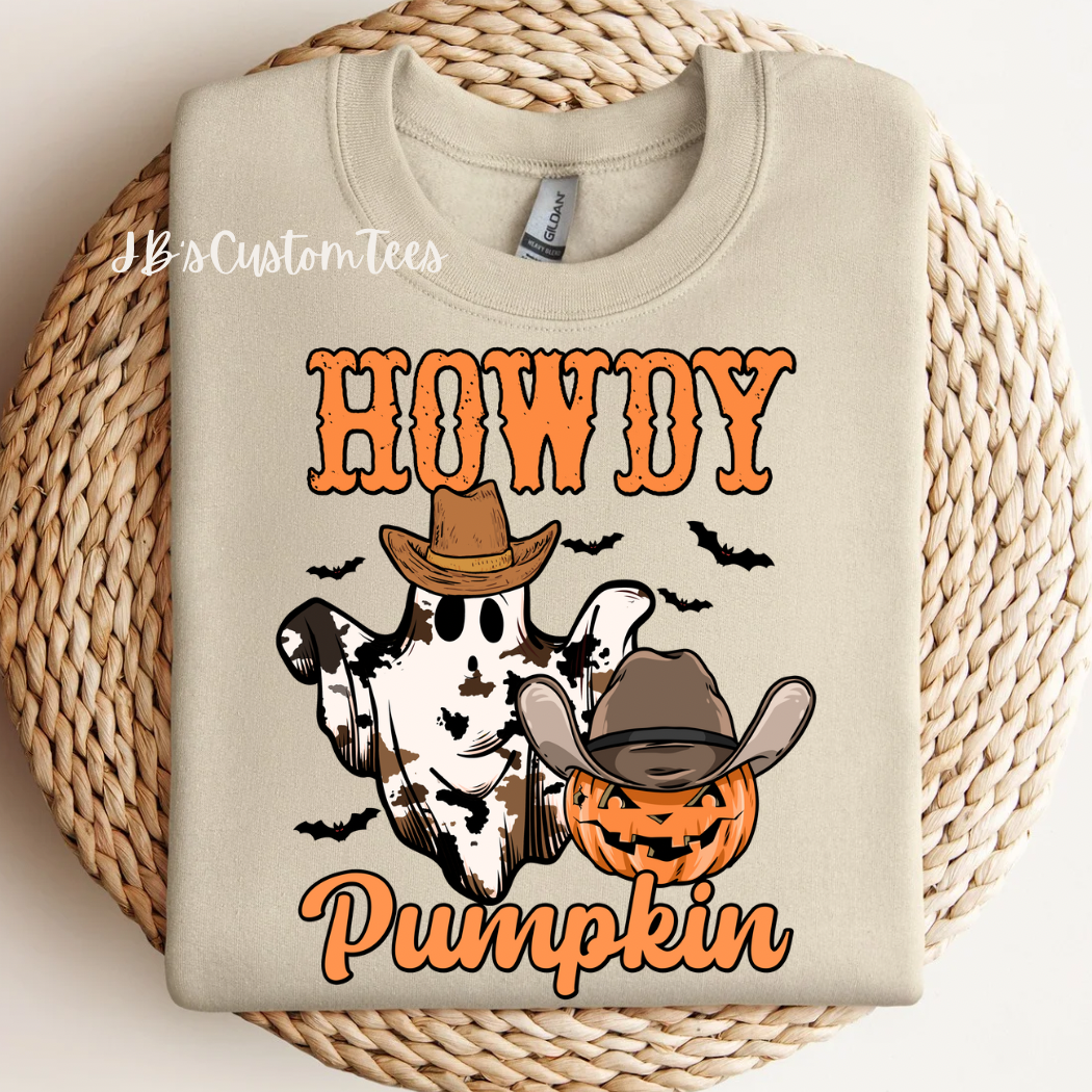 Howdy Pumpkin Sweatshirt