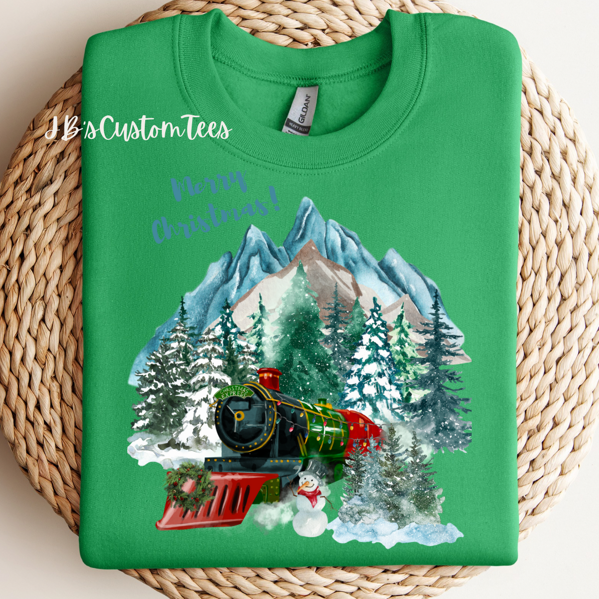 Christmas Train Sweatshirt