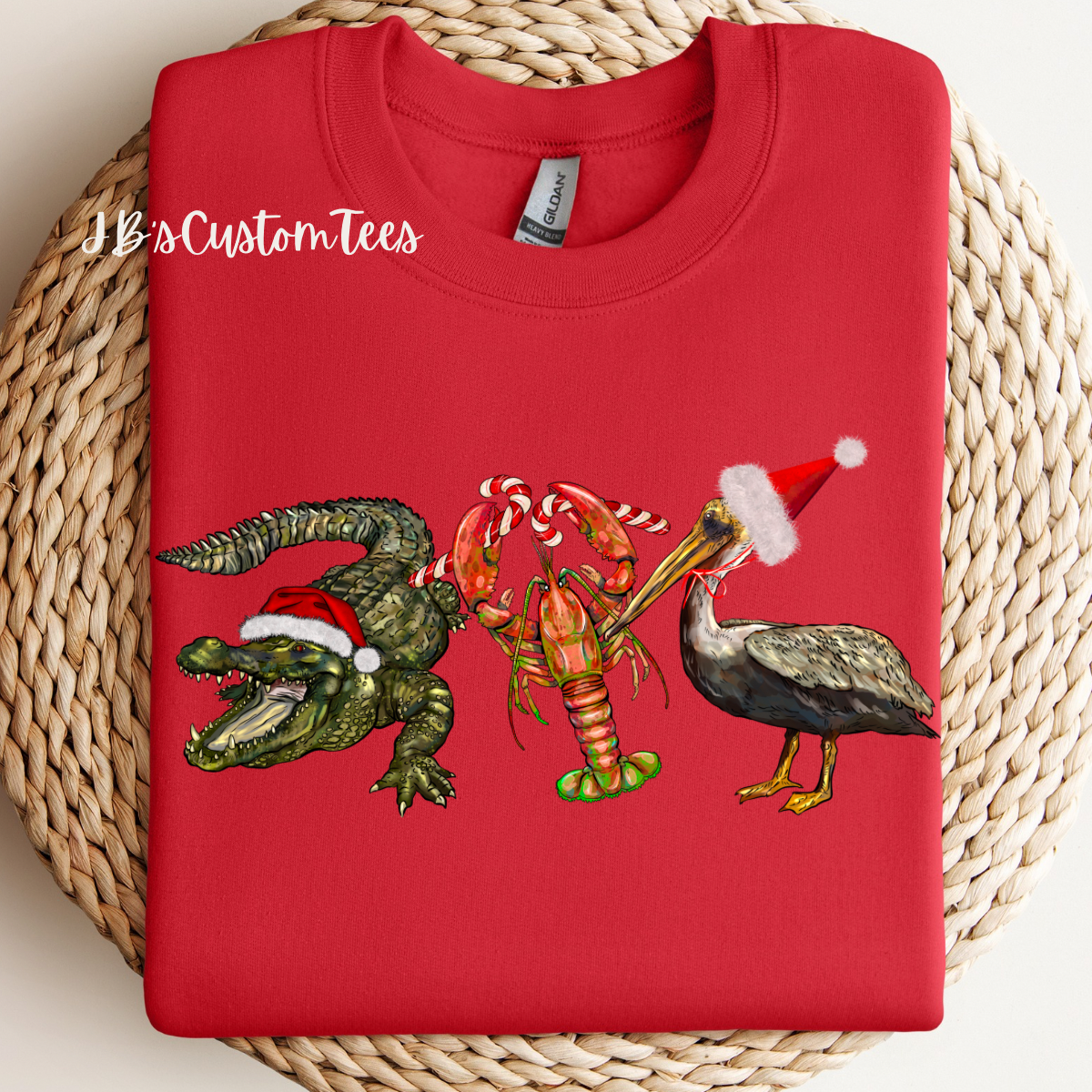 A Louisiana Christmas Sweatshirt