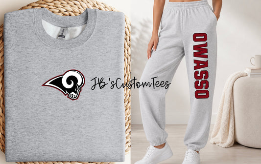 Ram/Owasso Sweat Set