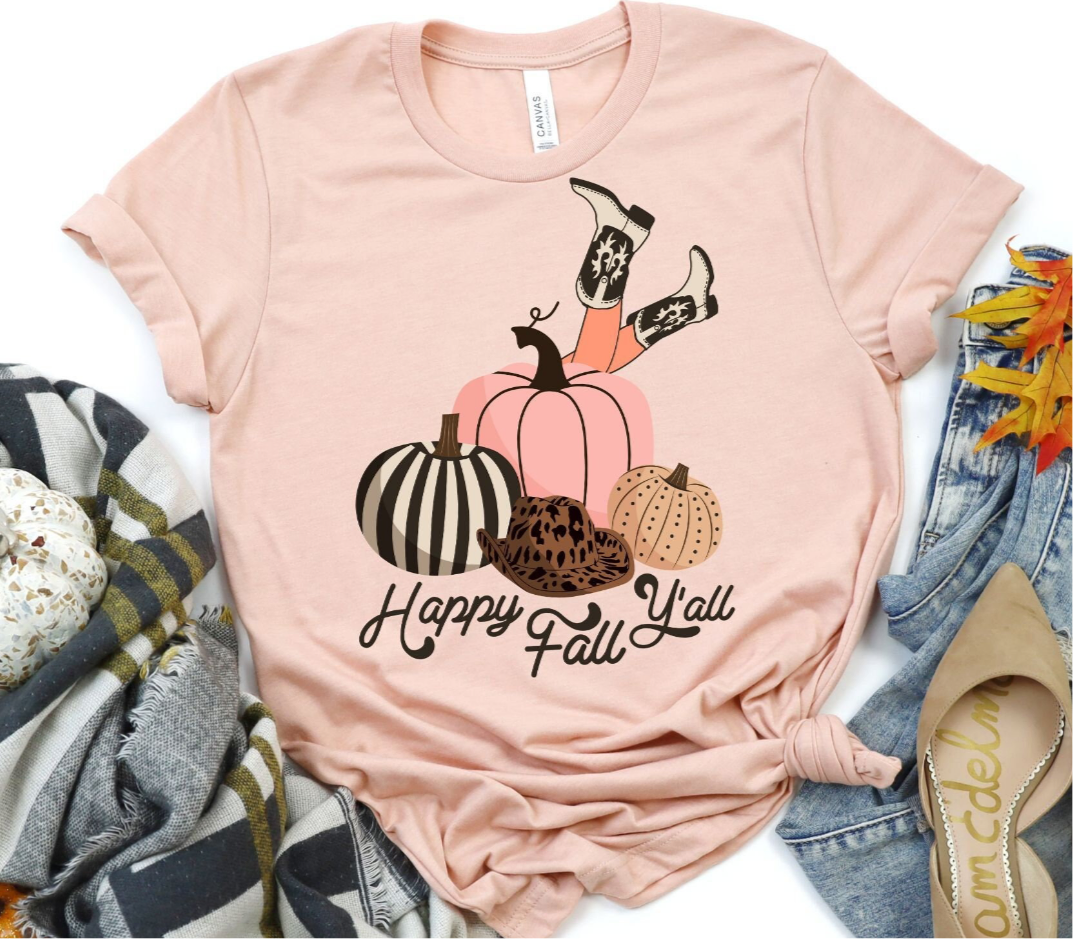 Happy Fall Y’all Tee/Sweatshirt