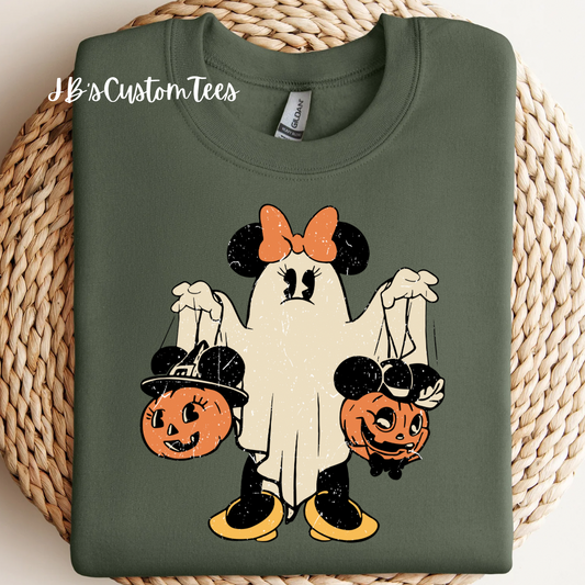 Halloween Minnie & Mickey Sweatshirt