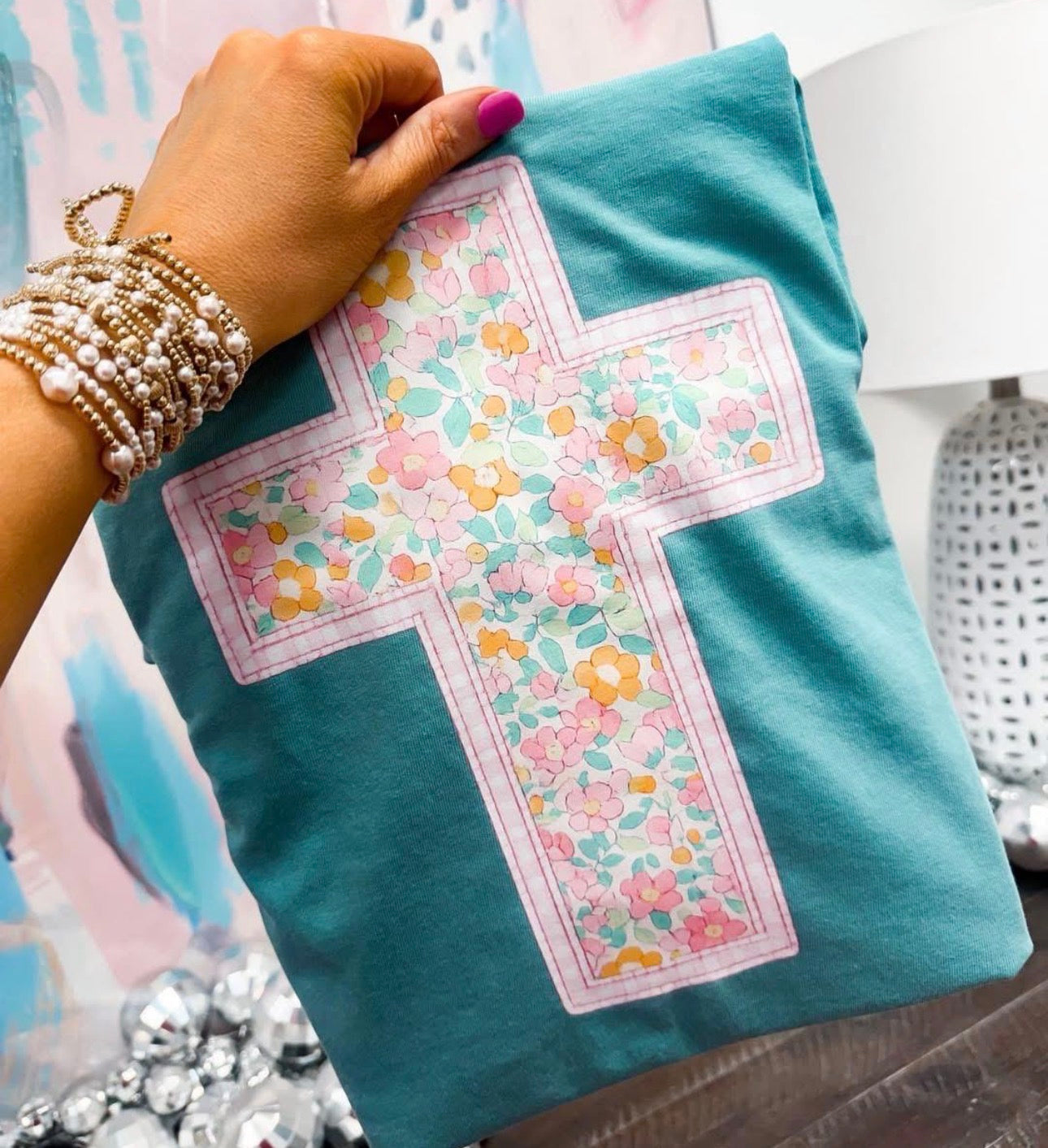 Floral Cross
