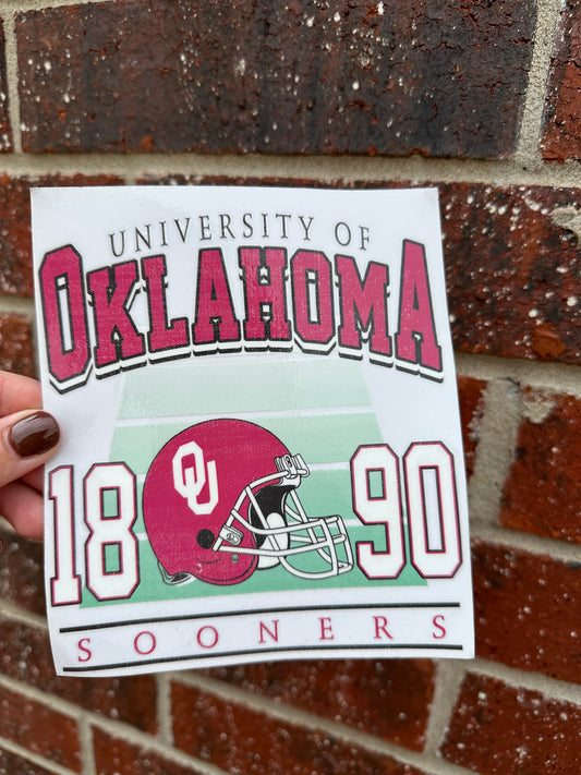 OU Sooners Decal