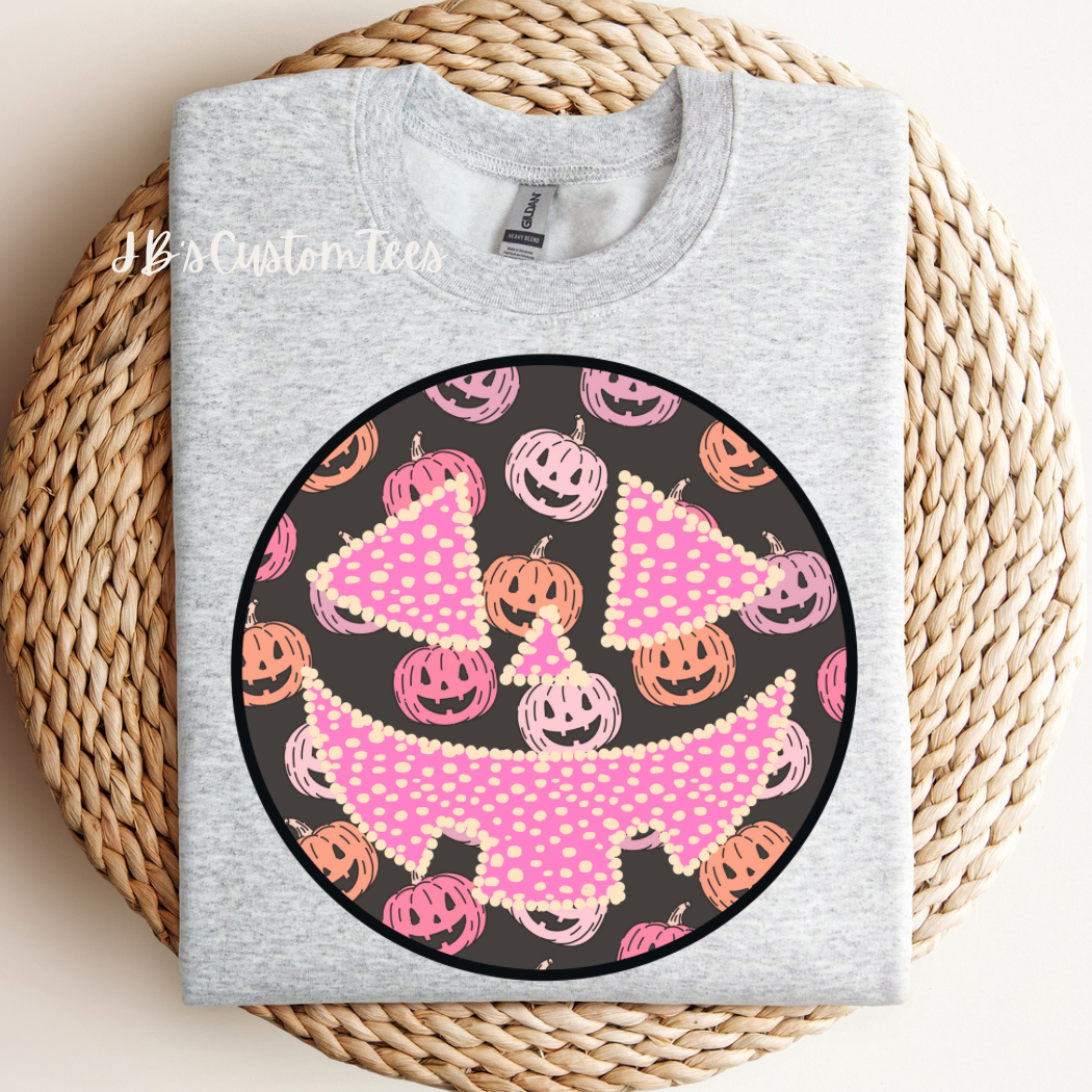 Cute Pumpkin Smiley Sweatshirt