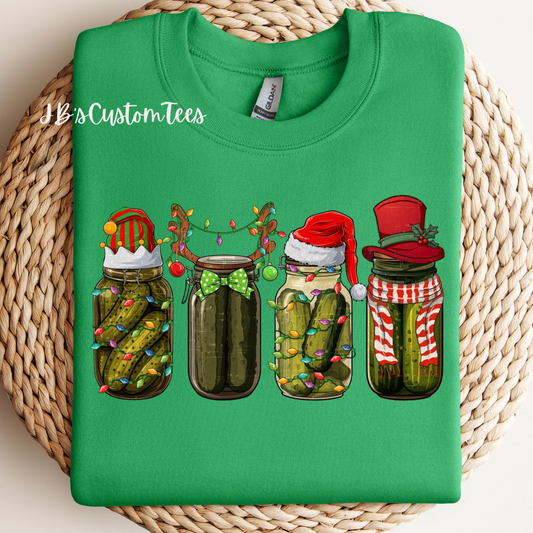 Christmas Pickles Sweatshirt